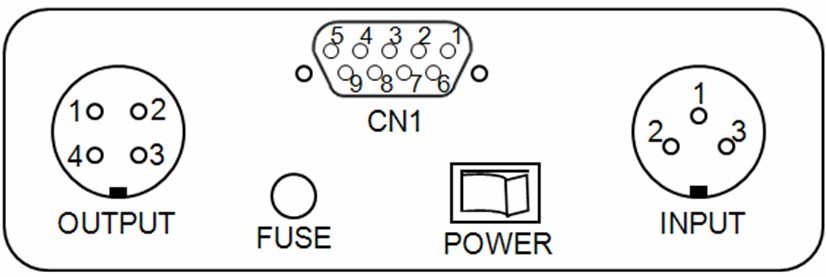 電永磁吸盤(pán)控制器背面板